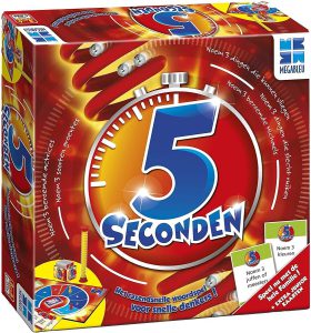 5 Seconden - - Bordspellen - Gezelschapsspel voor Familie - Inclusief Junior Kaartspel - Spellen kinderen