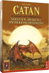 Catan Uitbreiding Schatten, Draken & Ontdekkingsreizigers Bordspel