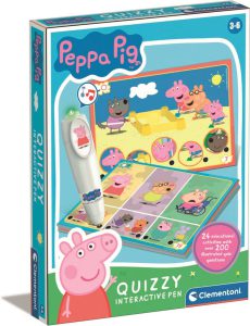 Clementoni - Peppa Pig Quizzy Educatief Spel Met Wonderpen