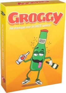 Groggy het Drankspel voor De GROTE Spelers 160 Unieke Kaarten