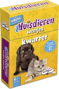 Huisdieren Weetjes Kwartet kaartspel
