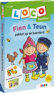 Loco bambino pakket Fien & Teun op de boerderij 