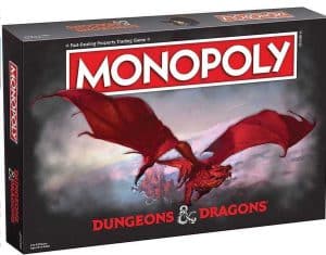 Monopoly Dungeons & Dragons Monopoly