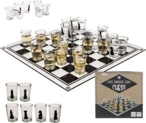 Out Of The Blue Schaak Drankspel Met Shotglaasjes