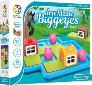 SmartGames Drie Kleine Biggetjes Deluxe Kleuterspel