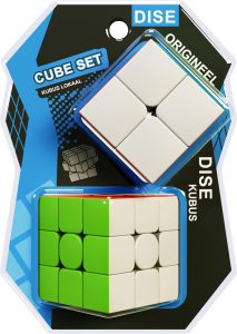 Speed Cube Set 2x2, 3x3 Rubix Kubus
