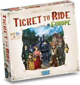 Ticket to Ride Europe 15th Anniversary Bordspel