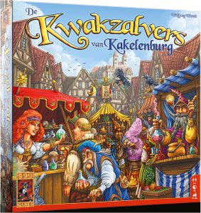 De Kwakzalvers van Kakelenburg Bordspel