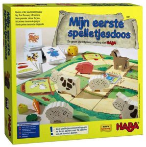Haba Mijn eerste spelletjesdoos De grote spelletjesverzameling