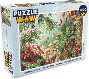 Puzzel Bloemen Kunst Vintage Natuur - Botanisch