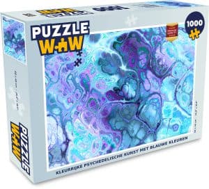 Puzzel Kunst Golf