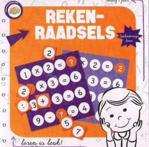 Reken Raadsels voor beter leren rekenen 20 kaarten