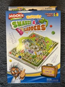 Slangen en ladders Snakes and Ladders reiseditie