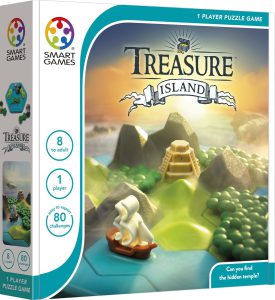 SmartGames Treasure Island breinbreker 80 opdrachten