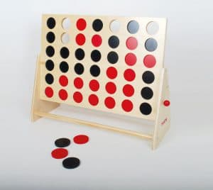 TickiT HOUTEN 4 OP EEN RIJ