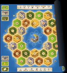 Catan playmat Atoll Bordspel 
