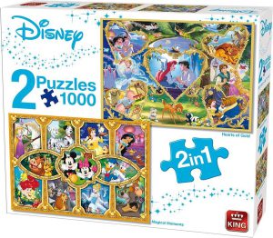 Disney Puzzel 2 Hearts of Gold Magical Moments