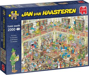 Jan van Haasteren De Bibliotheek puzzel 