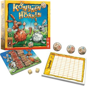 Konijnenhokken Dobbelspel 
