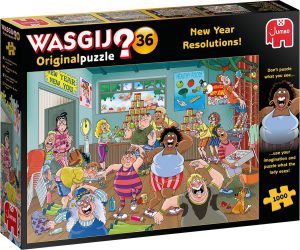 Wasgij Original 36 Goede Voornemens! puzzel