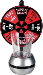 drankspel/drinkspel rad van shotjes feestartikelen 